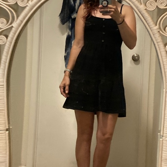 **Sold**Black Sleeveless Mini Dress Size S - Picture 4 of 6